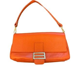 Divina Firenze Genuine Leather Made in Italy Shoulder Bag